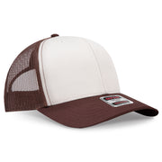 OTTO OTTO CAP® 6 Panel Mid Profile Mesh Back Trucker Hat