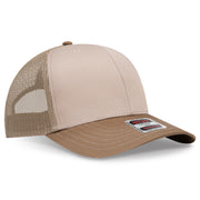 OTTO OTTO CAP® 6 Panel Mid Profile Mesh Back Trucker Hat