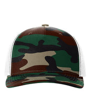 Printed Five-Panel Trucker Cap