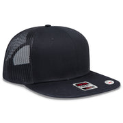 OTTO OTTO CAP® OTTO SNAP 6 Panel Pro Style Mesh Back Trucker Snapback Hat