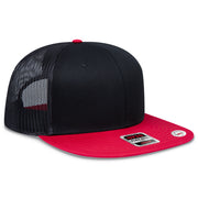 OTTO OTTO CAP® OTTO SNAP 6 Panel Pro Style Mesh Back Trucker Snapback Hat