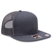 OTTO OTTO CAP® OTTO SNAP 6 Panel Pro Style Mesh Back Trucker Snapback Hat