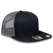 OTTO OTTO CAP® OTTO SNAP 6 Panel Pro Style Mesh Back Trucker Snapback Hat