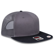 OTTO OTTO CAP® OTTO SNAP 6 Panel Pro Style Mesh Back Trucker Snapback Hat