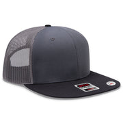 OTTO OTTO CAP® OTTO SNAP 6 Panel Pro Style Mesh Back Trucker Snapback Hat