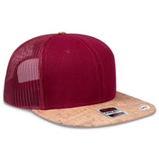 OTTO OTTO CAP® OTTO SNAP 6 Panel Pro Style Mesh Back Trucker Snapback Hat