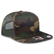 OTTO OTTO CAP® OTTO SNAP 6 Panel Pro Style Mesh Back Trucker Snapback Hat