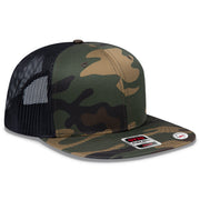 OTTO OTTO CAP® OTTO SNAP 6 Panel Pro Style Mesh Back Trucker Snapback Hat