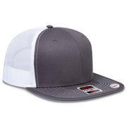 OTTO OTTO CAP® OTTO SNAP 6 Panel Pro Style Mesh Back Trucker Snapback Hat