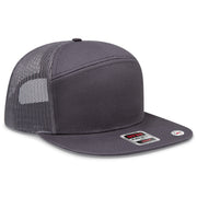 OTTO OTTO CAP® OTTO SNAP 7 Panel Pro Style Mesh Back Trucker Snapback Hat