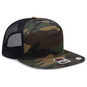 OTTO OTTO CAP® OTTO SNAP 7 Panel Pro Style Mesh Back Trucker Snapback Hat