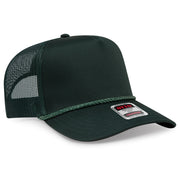 OTTO OTTO CAP® 5 Panel Mid Profile Mesh Back Trucker Hat
