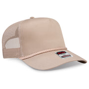 OTTO OTTO CAP® 5 Panel Mid Profile Mesh Back Trucker Hat