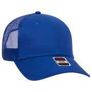 OTTO OTTO CAP® 6 Panel Low Profile Mesh Back Trucker Hat