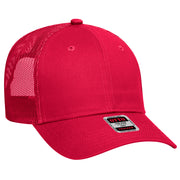 OTTO OTTO CAP® 6 Panel Low Profile Mesh Back Trucker Hat