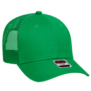 OTTO OTTO CAP® 6 Panel Low Profile Mesh Back Trucker Hat