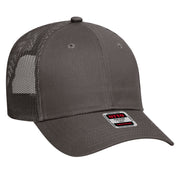 OTTO OTTO CAP® 6 Panel Low Profile Mesh Back Trucker Hat