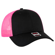 OTTO OTTO CAP® 6 Panel Low Profile Mesh Back Trucker Hat