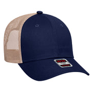 OTTO OTTO CAP® 6 Panel Low Profile Mesh Back Trucker Hat