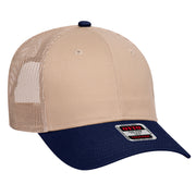 OTTO OTTO CAP® 6 Panel Low Profile Mesh Back Trucker Hat