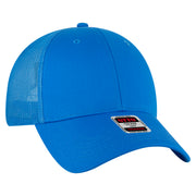 OTTO OTTO CAP® 6 Panel Low Profile Mesh Back Trucker Hat